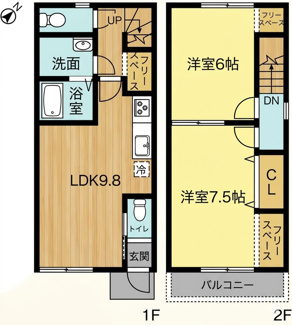 【間取り】 | Ｍａｉｓｏｎ ｄｅ Ｓｒａｙ Ａ | 間取