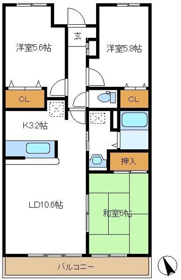 【間取り】 | シャルマンドミール