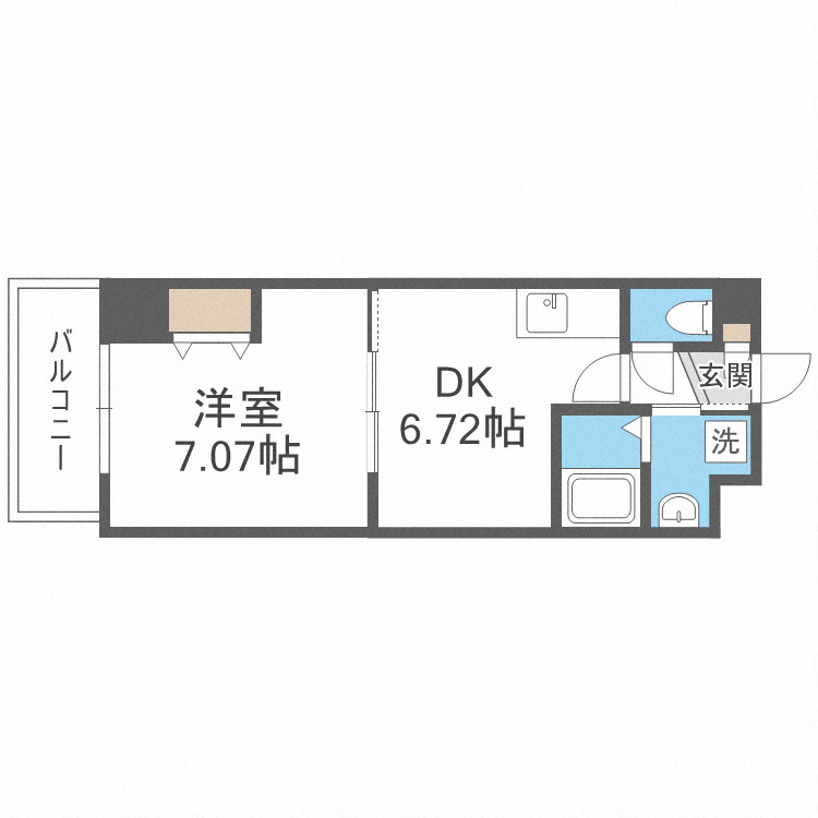 レジデンス朝潮橋の間取り