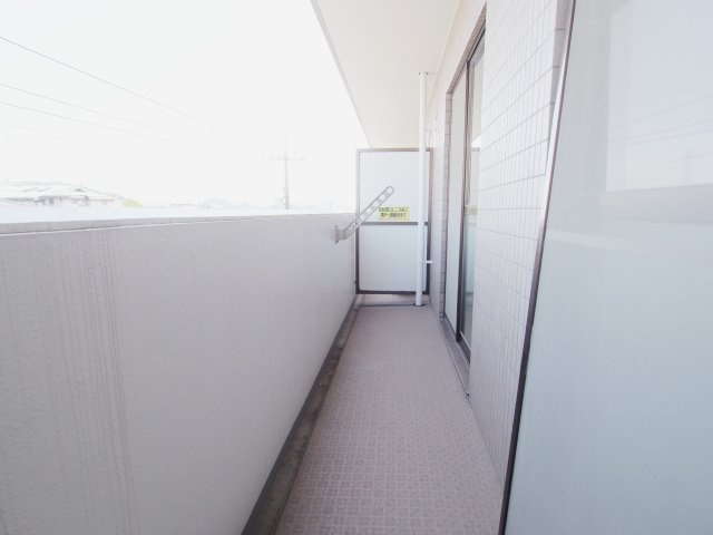 光洋マンションのバルコニー