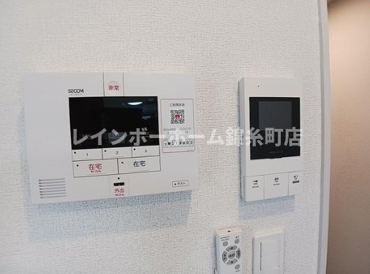 グランデ蒲生茜町のセキュリティ
