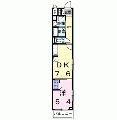 グランデ蒲生茜町の間取り