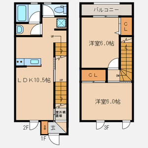 【間取り】 | ラ・プラヤⅡ番館