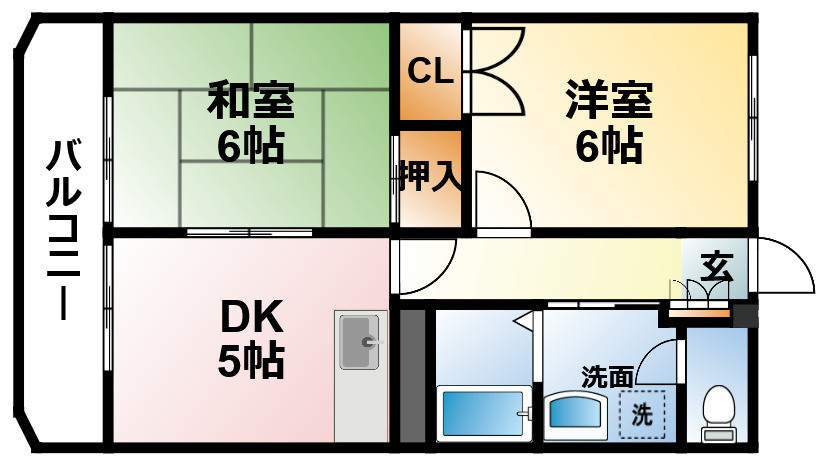 エスポワール富士の間取り