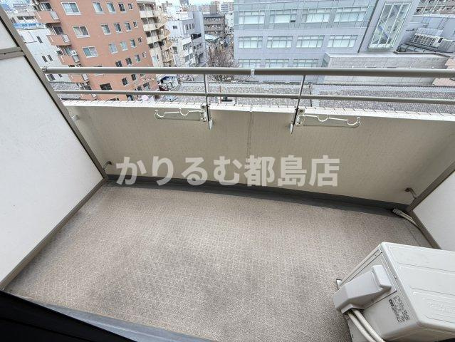 フィオーレ都島北のバルコニー