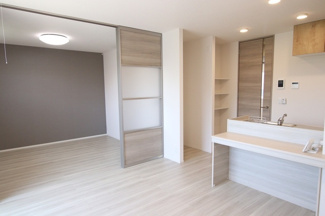 LDKは広々♪（建築中）