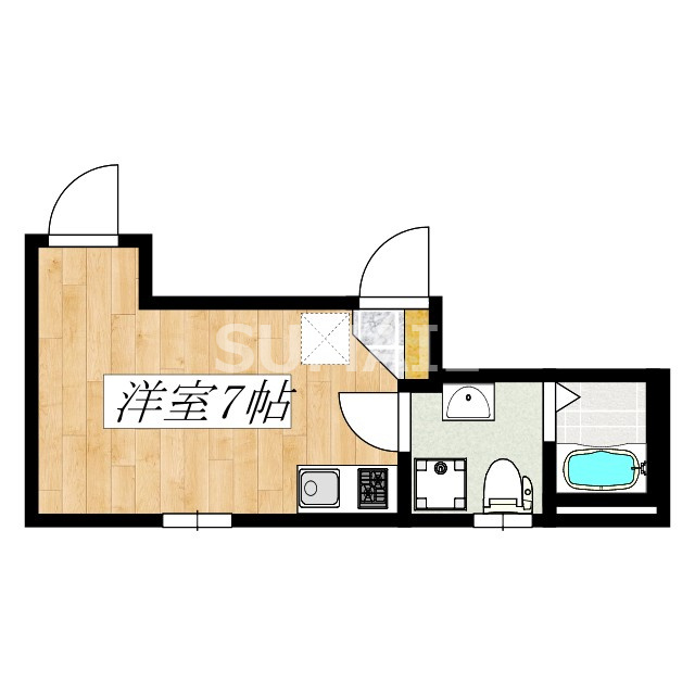 KITAKOIWA-RESIDENCEの間取り|間取り☆