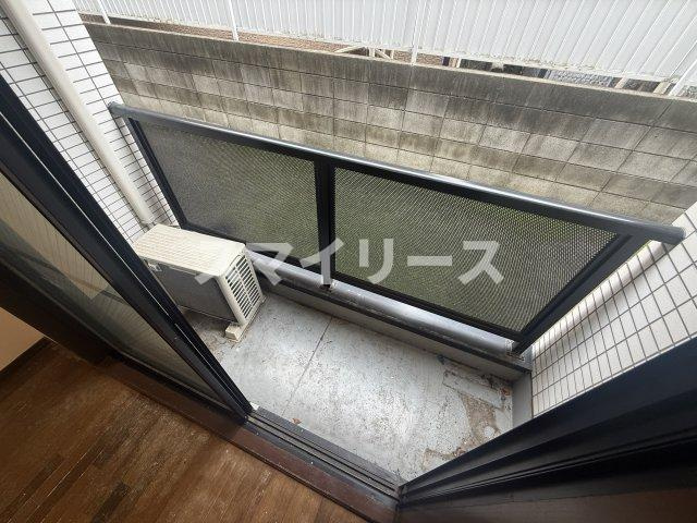クリスタルマンションのバルコニー