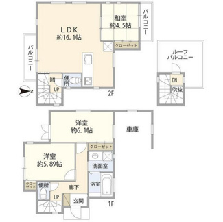 【間取り】 | 朝霞市根岸台４丁目住宅（０３０５９５）