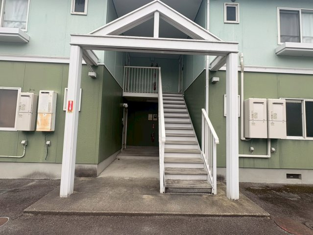 グリーンパーク根川Ｂのエントランス