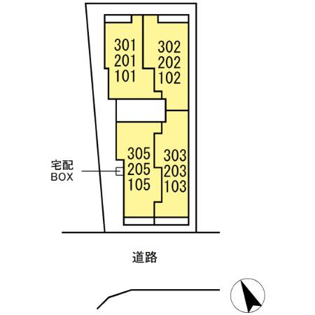 アリヴィオの駐車場
