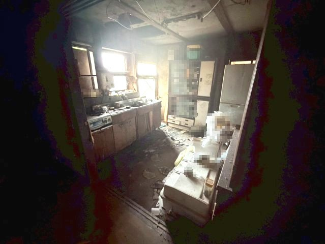 久留米市草野町紅桃林　畑897㎡付　平屋のキッチン