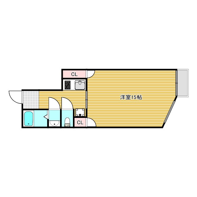 PORTOクニジマの間取り