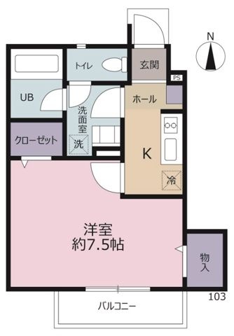 所沢市上新井２丁目のアパート