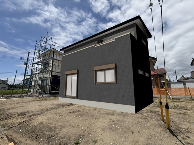 山武市島C区／建築条件付き売地の完成予想図