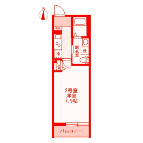 ラヴィベール逗子の間取り|7.9帖の広々とした洋室♪