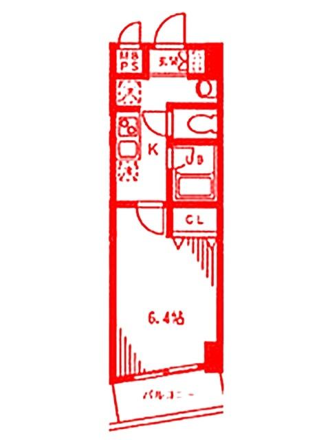鎌倉市小袋谷１丁目の賃貸マンションの間取り|使いやすい間取りです♪