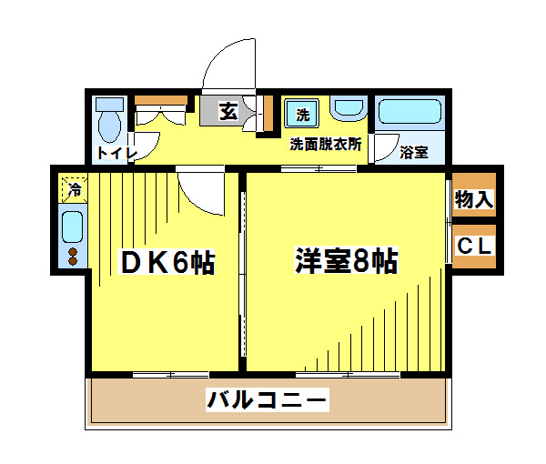パステルコートの間取り