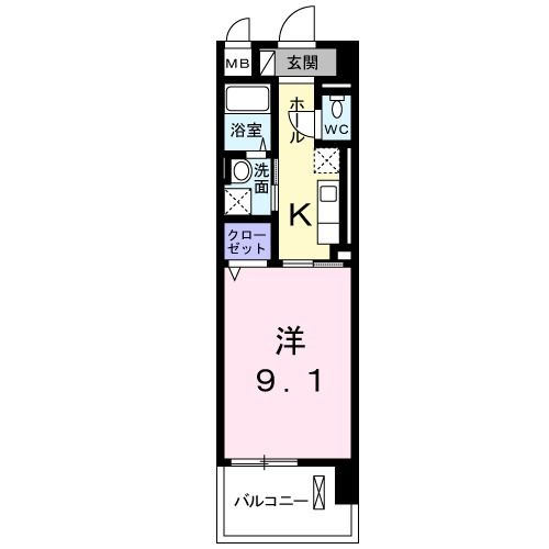 【間取り】 | ビジュ桜森(ビジュサクラモリ)