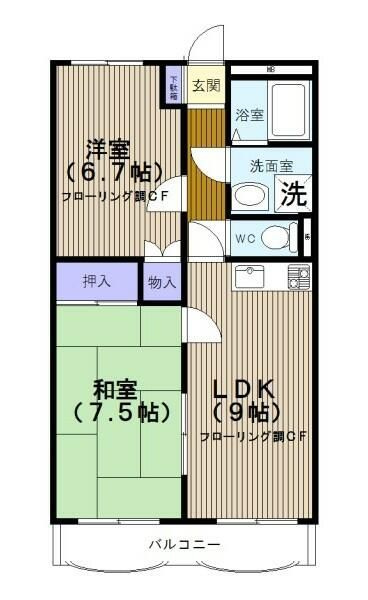 大和市草柳１丁目の賃貸マンション