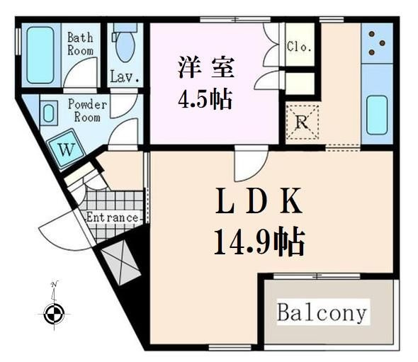 オークデンヒルズの間取り