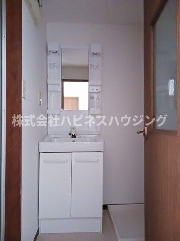 グランドール柏の洗面所