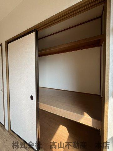セジュール東山田Ⅱ Bの収納