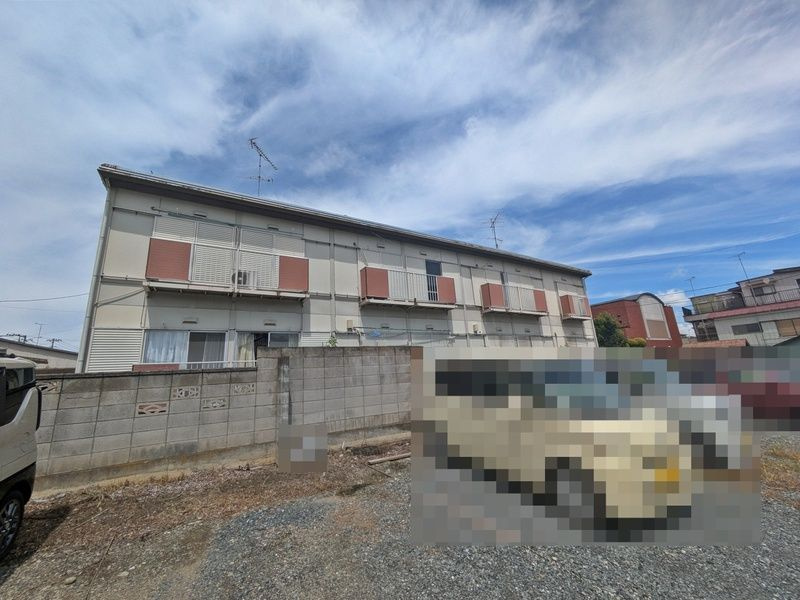 本庄市本庄１丁目のアパートの外観