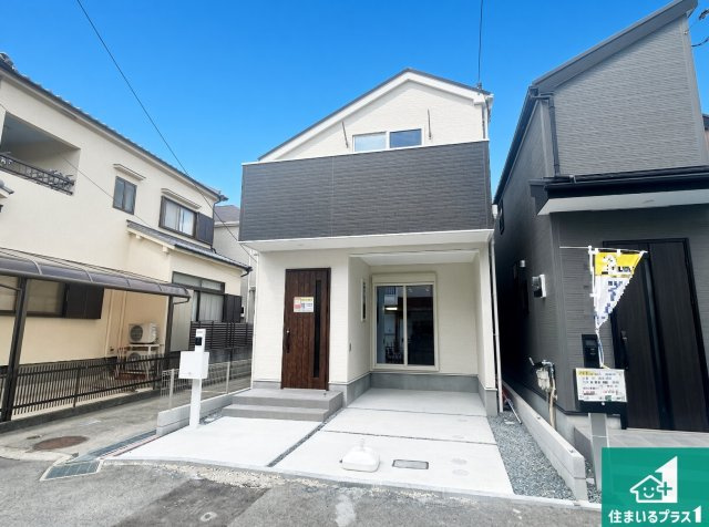 ■伊丹市堀池　第12期　新築一戸建ての外観|お客様に長く安心して住んでいだだける事にこだわった家づくり！住んでからのアフターサービスにもしっかりと取り組んでいます！