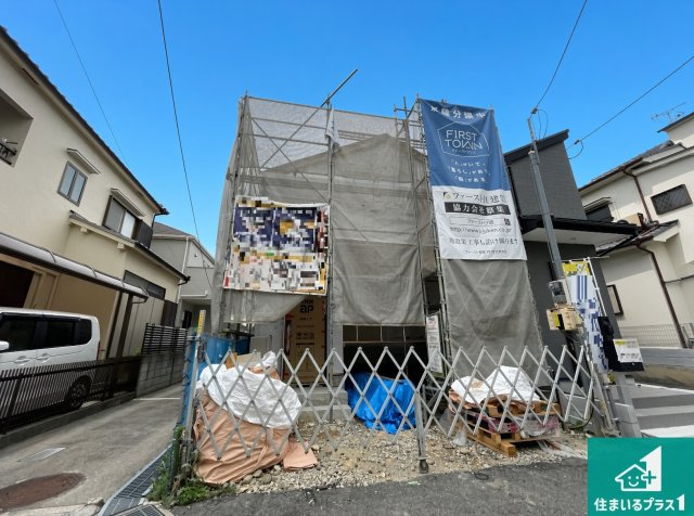伊丹市堀池　第12期　新築一戸建ての外観|周辺は落ち着いた街並みの住宅地！子育てがしやすい住環境です！まだ未完成ですが、現地でしかわからない事もございます。是非一度ご覧ください。