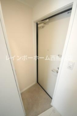 江戸川区東葛西５丁目のアパートの玄関