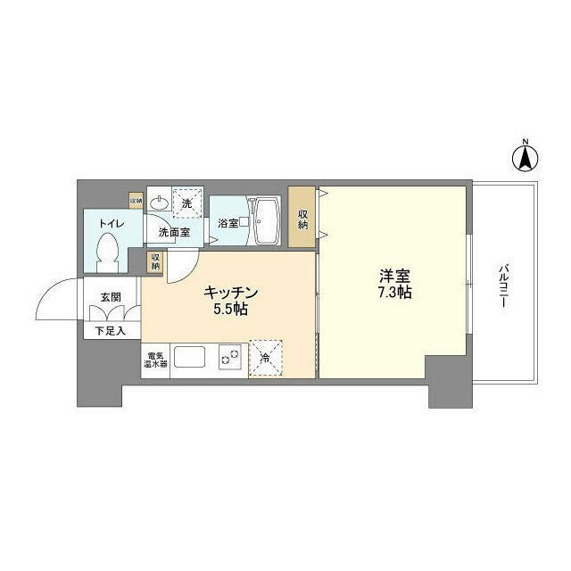 ヴェルデ東日本橋の間取り