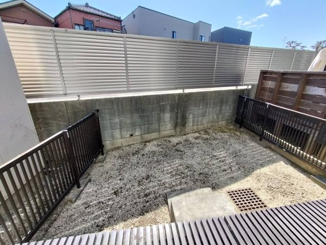 瑞穂区井戸田町２丁目のお家の庭|お庭が付いています