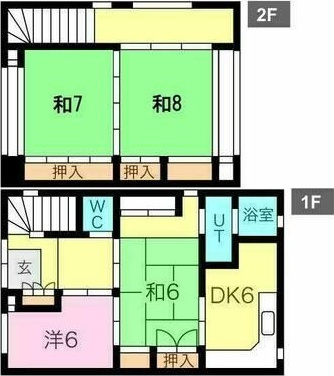 南知多町大字師崎字鳥栖戸建の間取り