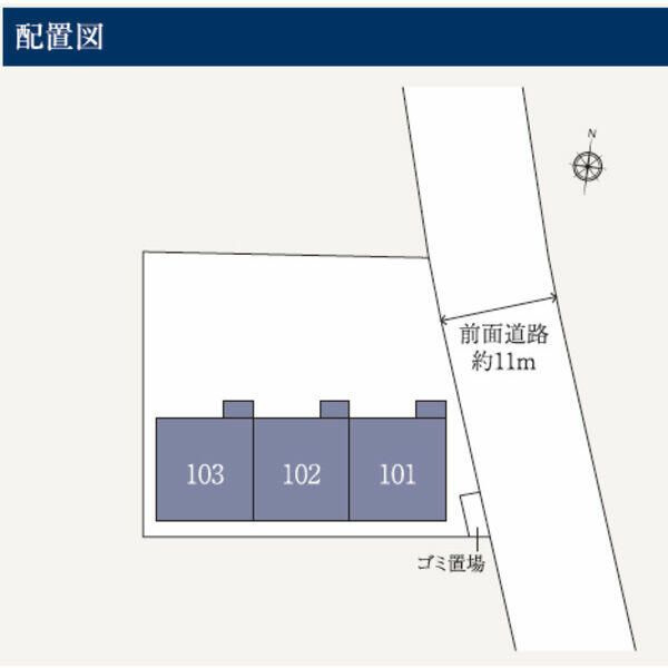 ヴェルジェＪ．Ｃの区画図