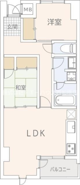 ナンカイ７の間取り