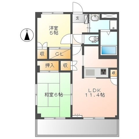 チェリーヒルズ新横浜北の間取り
