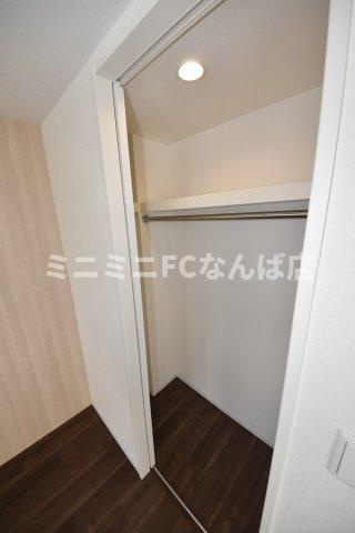 セレニテフラン谷町四丁目アリエの収納