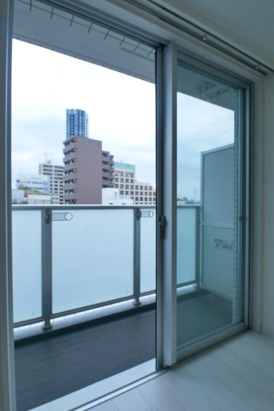 豊島区池袋３丁目の賃貸マンションのバルコニー