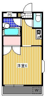 【間取り】 | 三栄ハイツⅡ