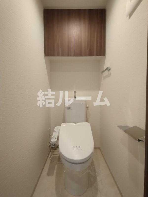 板橋区本町の賃貸マンションのトイレ