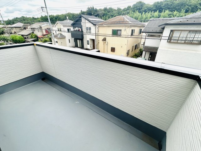 四街道市つくし座1丁目9期のバルコニー