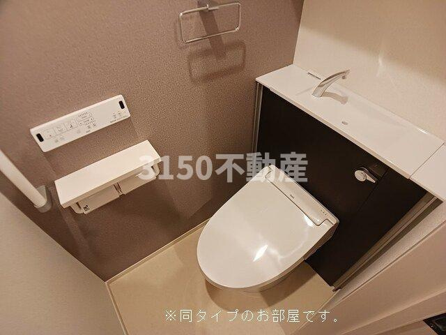 サイレント・メゾンⅠのトイレ|シンプルで使いやすいトイレです