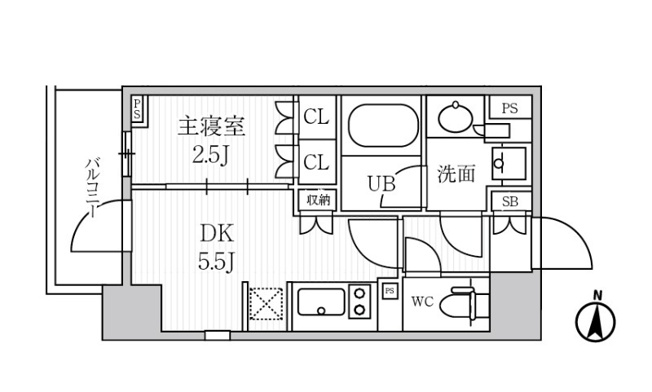 【間取り】 | シーズンフラッツ菊川