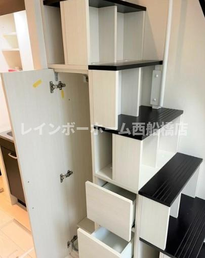 江戸川区東小岩５丁目のアパートの収納
