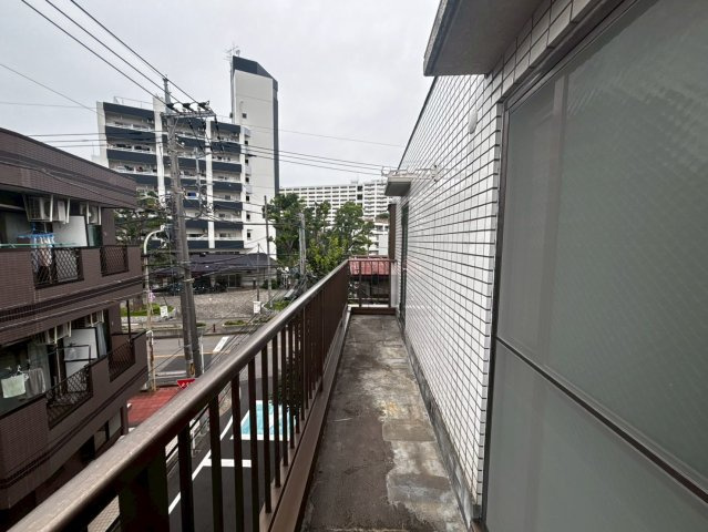 興和ハイツのバルコニー