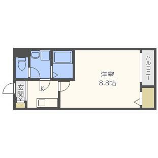 ヴィヴィアンコート朱雀の間取り|別号数タイプ