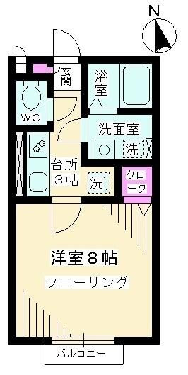 相模原市南区鵜野森３丁目のアパート