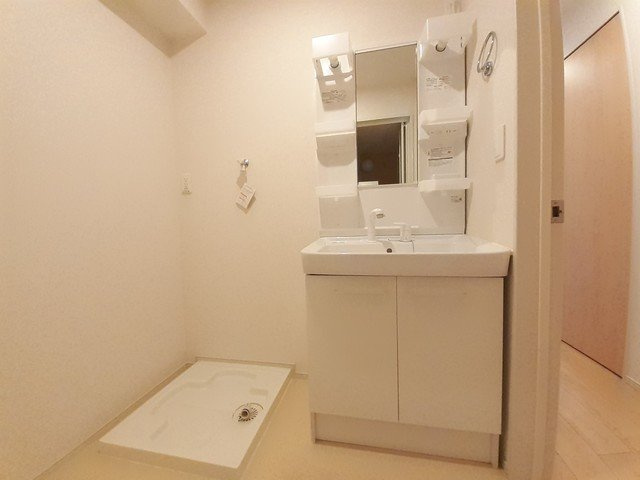 ラボールⅠの洗面所