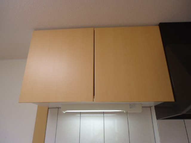 アネックス砥堀のキッチン|キッチン上部棚